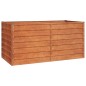 vidaXL Arriate oxidado de acero corten 160x80x77 cm vidaXL Arriate oxidado de acero corten 160x80x77 cm