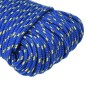 vidaXL Cuerda de barco polipropileno azul 5 mm 100 m vidaXL Cuerda de barco polipropileno azul 5 mm 100 m