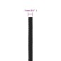 vidaXL Cuerda de barco polipropileno negro intenso 3 mm 50 m vidaXL Cuerda de barco polipropileno negro intenso 3 mm 50 m
