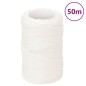 vidaXL Cuerda de barco polipropileno blanco intenso 2 mm 50 m vidaXL Cuerda de barco polipropileno blanco intenso 2 mm 50 m
