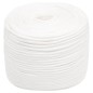 vidaXL Cuerda de barco polipropileno blanco intenso 8 mm 500 m vidaXL Cuerda de barco polipropileno blanco intenso 8 mm 500 m
