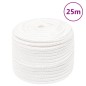vidaXL Cuerda de barco polipropileno blanco intenso 12 mm 25 m vidaXL Cuerda de barco polipropileno blanco intenso 12 mm 25 m