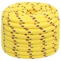 vidaXL Cuerda de barco polipropileno amarillo 20 mm 100 m vidaXL Cuerda de barco polipropileno amarillo 20 mm 100 m