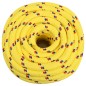 vidaXL Cuerda de barco polipropileno amarillo 20 mm 100 m vidaXL Cuerda de barco polipropileno amarillo 20 mm 100 m