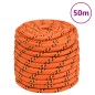 vidaXL Cuerda de barco polipropileno naranja 18 mm 50 m vidaXL Cuerda de barco polipropileno naranja 18 mm 50 m