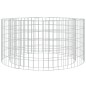 vidaXL Brasero de gaviones hierro galvanizado Ø100 cm vidaXL Brasero de gaviones hierro galvanizado Ø100 cm