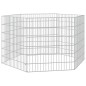 vidaXL Jaula para conejos 6 paneles hierro galvanizado 54x60 cm vidaXL Jaula para conejos 6 paneles hierro galvanizado 54x60 cm