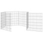 vidaXL Jaula para conejos 6 paneles hierro galvanizado 54x60 cm vidaXL Jaula para conejos 6 paneles hierro galvanizado 54x60 cm