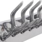 Colgador de aluminio con ganchos para ropa, abrigos (Plateado) Colgador de aluminio con ganchos para ropa, abrigos (Plateado)