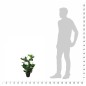 vidaXL Planta artificial hortensia con macetero 60 cm blanca vidaXL Planta artificial hortensia con macetero 60 cm blanca