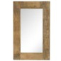 vidaXL Espejo de madera maciza de mango 50x80 cm vidaXL Espejo de madera maciza de mango 50x80 cm