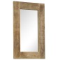vidaXL Espejo de madera maciza de mango 50x80 cm vidaXL Espejo de madera maciza de mango 50x80 cm