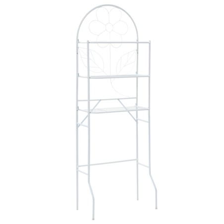 vidaXL Estante para inodoro blanco 60x33x174 cm