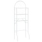 vidaXL Estante para inodoro blanco 60x33x174 cm