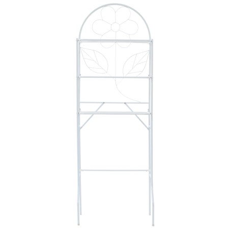 vidaXL Estante para inodoro blanco 60x33x174 cm