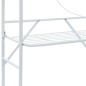 vidaXL Estante para inodoro blanco 60x33x174 cm