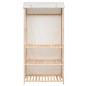 vidaXL Armario de ropa de 3 niveles 79x40x170 cm vidaXL Armario de ropa de 3 niveles 79x40x170 cm