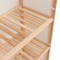 vidaXL Armario de ropa de 3 niveles 79x40x170 cm vidaXL Armario de ropa de 3 niveles 79x40x170 cm