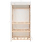 vidaXL Armario de ropa de 3 niveles 79x40x170 cm vidaXL Armario de ropa de 3 niveles 79x40x170 cm