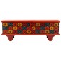vidaXL Caja de almacenaje de madera maciza de acacia 110x40x40 cm rojo vidaXL Caja de almacenaje de madera maciza de acacia 110x40x40 cm rojo