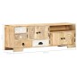 vidaXL Mueble de TV de madera maciza de mango 120x30x40 cm vidaXL Mueble de TV de madera maciza de mango 120x30x40 cm