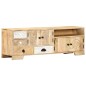 vidaXL Mueble de TV de madera maciza de mango 120x30x40 cm vidaXL Mueble de TV de madera maciza de mango 120x30x40 cm