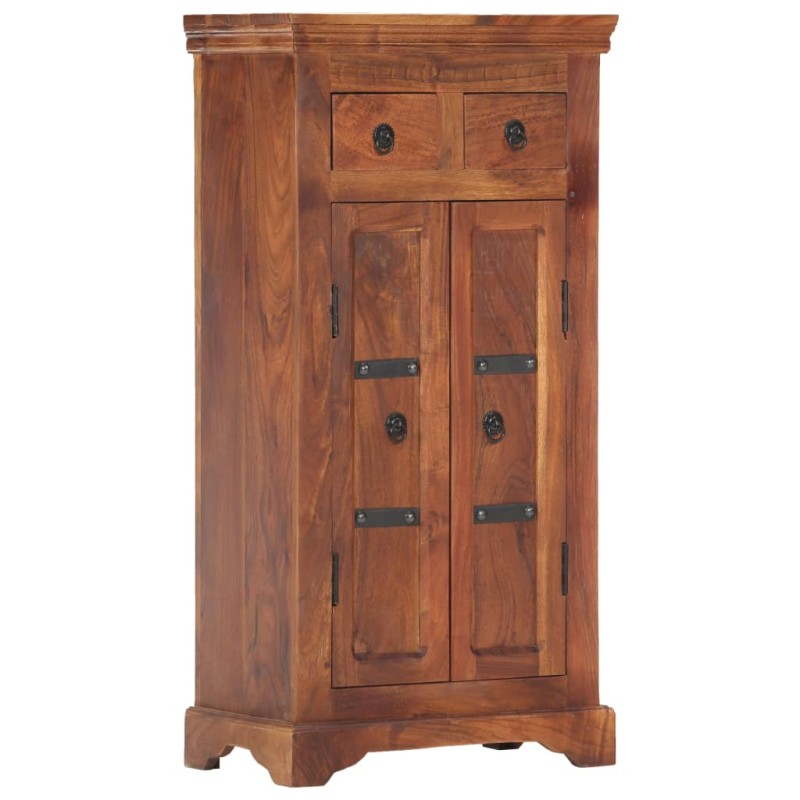 vidaXL Aparador de madera maciza de acacia 50x30x100 cm 