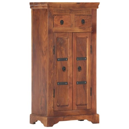vidaXL Aparador de madera maciza de acacia 50x30x100 cm 