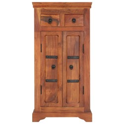 vidaXL Aparador de madera maciza de acacia 50x30x100 cm 