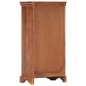vidaXL Aparador de madera maciza de acacia 50x30x100 cm 