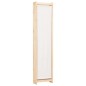 vidaXL Biombo divisor de 4 paneles de tela color crema 160x170x4 cm vidaXL Biombo divisor de 4 paneles de tela color crema 160x170x4 cm