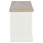 vidaXL Mueble para el televisor de madera blanco 90x30x40 cm vidaXL Mueble para el televisor de madera blanco 90x30x40 cm