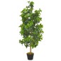 vidaXL Planta artificial árbol de laurel con macetero 120 cm verde vidaXL Planta artificial árbol de laurel con macetero 120 cm verde