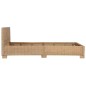 vidaXL Estructura de cama tejida a mano de ratán auténtico 140x200 cm vidaXL Estructura de cama tejida a mano de ratán auténtico 140x200 cm