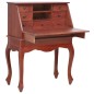 vidaXL Escritorio secreter madera maciza de caoba marrón 78x42x103 cm vidaXL Escritorio secreter madera maciza de caoba marrón 78x42x103 cm