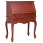 vidaXL Escritorio secreter madera maciza de caoba marrón 78x42x103 cm vidaXL Escritorio secreter madera maciza de caoba marrón 78x42x103 cm