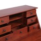 vidaXL Escritorio secreter madera maciza de caoba marrón 78x42x103 cm vidaXL Escritorio secreter madera maciza de caoba marrón 78x42x103 cm