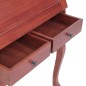 vidaXL Escritorio secreter madera maciza de caoba marrón 78x42x103 cm vidaXL Escritorio secreter madera maciza de caoba marrón 78x42x103 cm