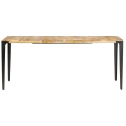 vidaXL Mesa de comedor de madera maciza de mango 180x90x76 cm
