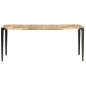 vidaXL Mesa de comedor de madera maciza de mango 180x90x76 cm vidaXL Mesa de comedor de madera maciza de mango 180x90x76 cm