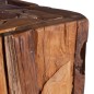 vidaXL Mesa auxiliar de madera maciza de teca 30x30x80 cm vidaXL Mesa auxiliar de madera maciza de teca 30x30x80 cm