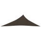 vidaXL Toldo de vela HDPE marrón 160 g/m² 3x4x5 m vidaXL Toldo de vela HDPE marrón 160 g/m² 3x4x5 m