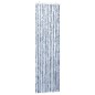 vidaXL Cortina mosquitera plateada chenilla 56x200 cm