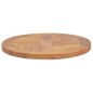 vidaXL Superficie de mesa redonda madera maciza de teca 2,5 cm 40 cm vidaXL Superficie de mesa redonda madera maciza de teca 2,5 cm 40 cm