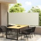 vidaXL Toldo lateral retráctil de jardín crema 117x300 cm vidaXL Toldo lateral retráctil de jardín crema 117x300 cm