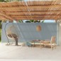 vidaXL Toldo lateral retráctil de jardín gris 200x600 cm vidaXL Toldo lateral retráctil de jardín gris 200x600 cm
