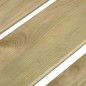 vidaXL Banco de jardín de madera de pino impregnada 121 cm vidaXL Banco de jardín de madera de pino impregnada 121 cm