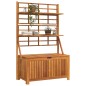 vidaXL Caja de almacenaje con enrejado madera de acacia 99x50x160 cm vidaXL Caja de almacenaje con enrejado madera de acacia 99x50x160 cm