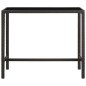 vidaXL Set de bar para jardín 7 pzas y cojines ratán sintético marrón vidaXL Set de bar para jardín 7 pzas y cojines ratán sintético marrón