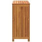vidaXL Mesa consola de jardín madera maciza acacia 80x35x75 cm vidaXL Mesa consola de jardín madera maciza acacia 80x35x75 cm